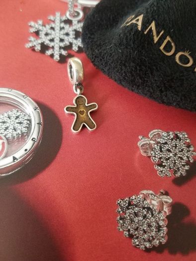 Pandora Charm Gingerbread Man BNIB