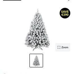 Daria snowy Christmas tree 8 foot