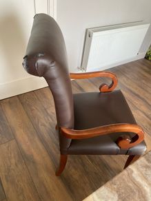 wooden chairs