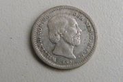 Netherlands silver 5 cents