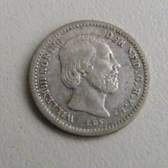 Netherlands silver 5 cents