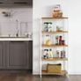 Standing shelf with 5 levels Bamboo Image 4