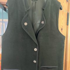 Traditional alpine waistcoat hunting vest Austrian style