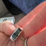 smart ring led screen size 8 silver Image 6