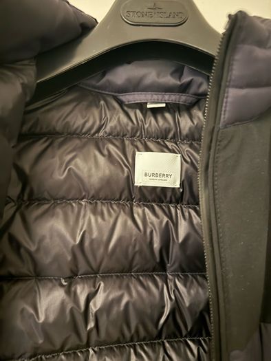 Navy Men's Burberry Jacket