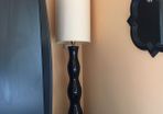 Beautiful black floor lamp