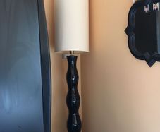 Beautiful black floor lamp
