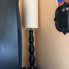 Beautiful black floor lamp