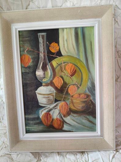 Framed Oil Paining