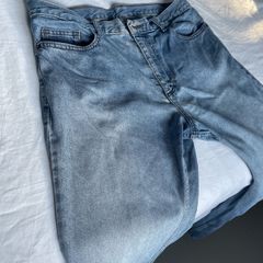 M&S faded blue denim W36L29 100% cotton jeans