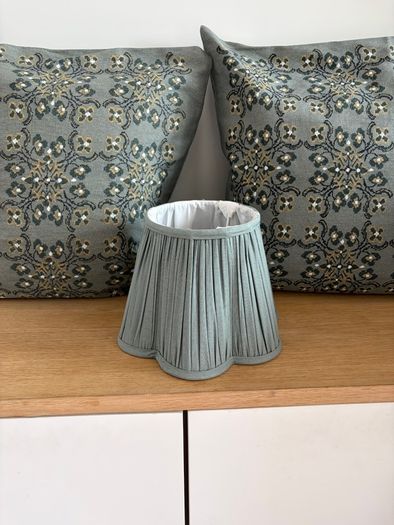 Cushions & matching lampshade