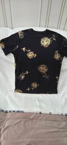 black and gold tshirt