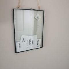 New two sided glass frame  8 x 10 inches