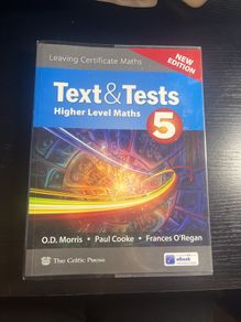 leaving cert Text & tests 5 higher level