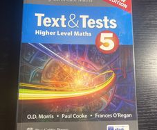 leaving cert Text & tests 5 higher level