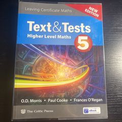 leaving cert Text & tests 5 higher level