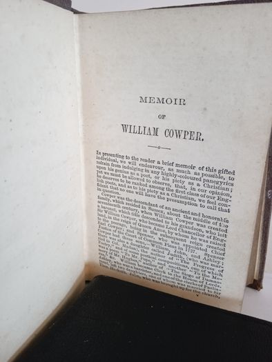 The Poetical Works of William Cowper: With Life of the Author by William Cowper (HQ57)