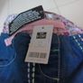 Dunnes Stores  Denim Print Waistband  Baby Girls Trousers.  Age 9-12 months.  B.N.W.T Image 4