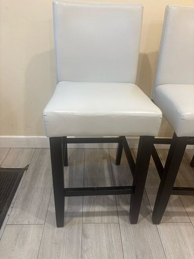2 Grey Breakfast Bar Stools