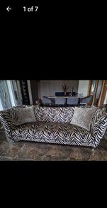 dfs velvet sofa