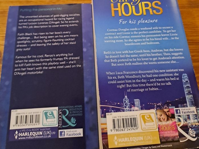 Mills and  Boon Romance Books