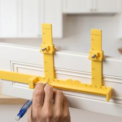 Cabinet handle installation jig