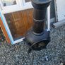 cast iron garden chiminea Image 2