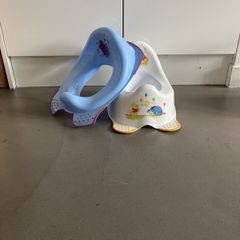 Potty and toddler seat for toilet