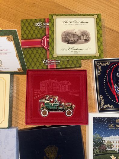 The White House Historical Association Christmas Tree ornaments