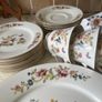 Arklow Pottery Ireland 21 Piece Teaset Bird of Paradise Image 3