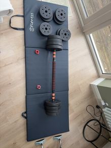 Starter free weights dumbbell set