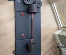 Starter free weights dumbbell set