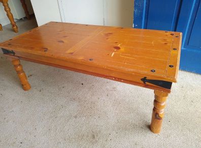 4' x 2' Solid wood Coffee Table
