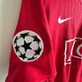 Man United Authentic 2007-2008 Home Shirt Image 7