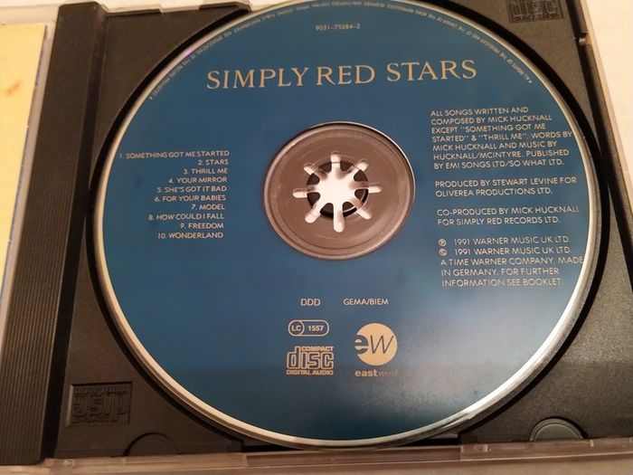Simply Red - Stars Cd