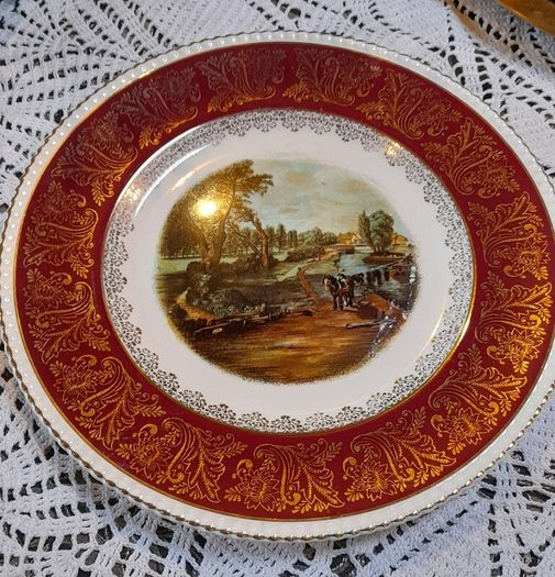 Solian Ware Sampsons  potters plate
