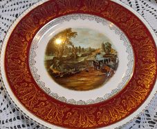 Solian Ware Sampsons  potters plate