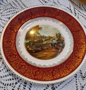 Solian Ware Sampsons  potters plate