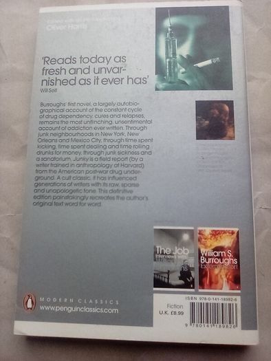 Book: Junky by William Burroughs