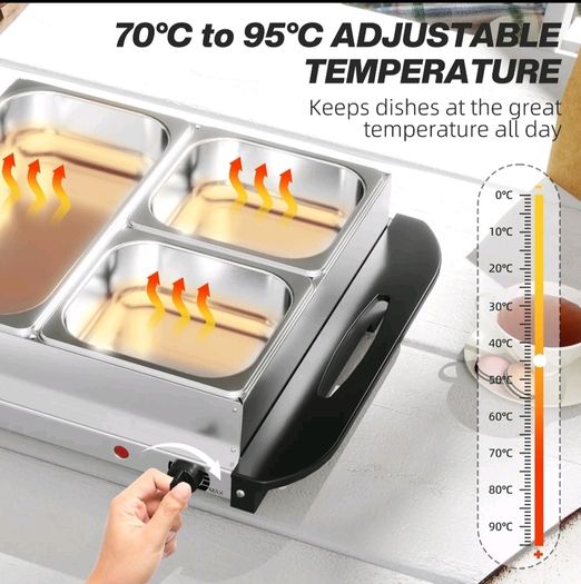 Electric buffet server