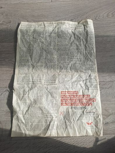 Wall Street Journal 1984 Europe
