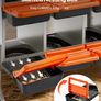 Chicken Nesting Boxes with 8 Compartments and Support Legs  Roll Away Egg Collection System Image 4