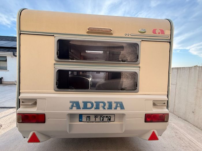 Adria Five Berth Caravan with Full Awning