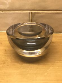 Glass Candle Holder