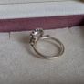 Pandora midnight star blue cristal ring in great condition size (56) Image 7