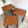 Vintage Retro Mid Century Teak G Plan Quadrille Nest of Tables Image 5