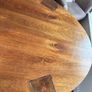 Solid Wood Dining table oval wooden Image 4