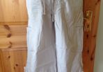 NEXT Maternity Stone 3/4 Length Trousers Size 10