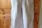 NEXT Maternity Stone 3/4 Length Trousers Size 10