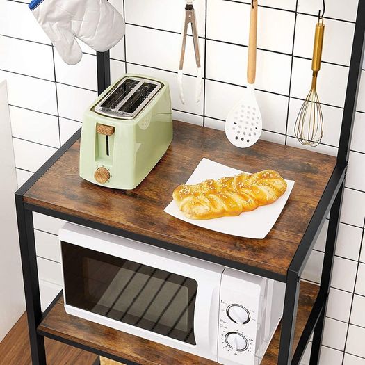 Industrial design kitchen shelf stand - Free Delivery Nationwide